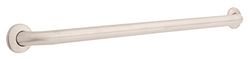 Delta DF5636SS - Maniglia di sicurezza per bagno, con viti nascoste, 91,4 x 1 1/2", in acciaio INOX