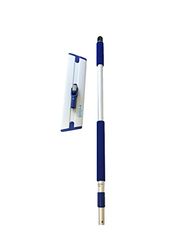 E-cloth Mops & Mop Heads, blu, bianco, si estende da 100 cm a 150 cm, confezione da 5