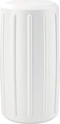 Attwood 93534-1 Softside Guardabarros de Muelle de Esquina Redonda de 15 Pulgadas, Resistente a los Rayos UV, Color Blanco