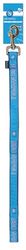 SSC Napoli Napoli Hondenriem van nylon, officieel product, SSCN-logo, blauw, uniseks voor volwassenen