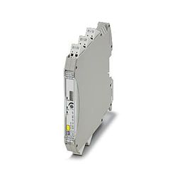 PHOENIX CONTACT MACX MCR-SL-UI-REL-SP grenswaarde schakelaar met ingang voor actieve stroom- en spanningssignalen en een grenswaarde relaisuitgang, 3-weg scheiding, push-in-aansluiting