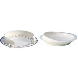 Aidapt Plate Guard 8-12inch (Eligible for VAT Relief in The UK) & Scoop Plate (Eligible for VAT Relief in The UK)