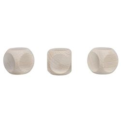 Piedras de Madera FSC 100%, Natural, 30 x VE = 1, SCT. - LS 3pces