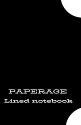 PAPERAGE Lined Journal Notebook: 160 Pages, Medium 5.5 inches x 8.5 inches