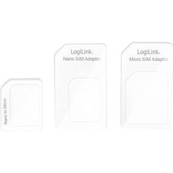 LogiLink AA0047 Dual simkaartadapter voor Micro SIM en Nano SIM