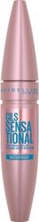 GEMEY MAYBELLINE, Mascara Waterproof Ciglia sensazionali, Nero [versione francese], 9.4 ml