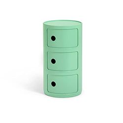 Kartell Componibili Bio, Meuble Conteneur 3 éléments, Vert