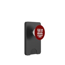C'est un Truc De Gérard Tu ne comprendrais Nombre Divertido Gérard PopSockets PopWallet para MagSafe