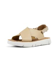 CAMPER Oruga K200157 Other Sandalen voor dames, Beige 053, 41 EU