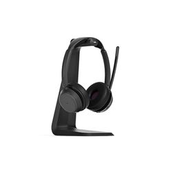 EPOS Impact 1061T ANC - Casque Premium pour Bureaux Ouverts avec ANC Adaptatif Hybride, Technologie de Microphone AI™ et Connectivité Multipoint