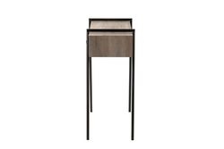 SET 2 CONSOLAS MDF METAL K/D 120x30x80/100x30x65CM