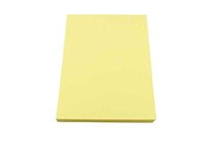 House of Card & Paper A2 160 GSM Coloured Card - Pastel Yellow (Pack of 25 Sheets)
