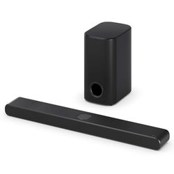 LG DS77TY 3.1.3 Dolby Atmos Soundbar (400W) met draadloze subwoofer (eARC, HDMI, Optisch, Bluetooth) [2024]