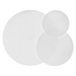 Macherey & Nagel ML-0522 - Filtros redondos lisos de celulosa (100 unidades, color blanco, grado MN 618, velocidad media (22 s), 5,5 cm de diámetro, color blanco