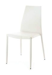 Wink design - Lincoln - pièce de 4 chaises - simili-cuir - blanches