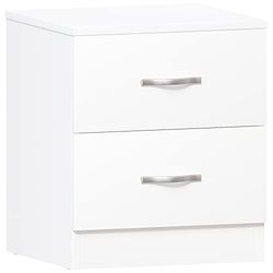 Vida Designs Riano Gabinete, Metal, Blanco, 47 x 40 x 36 cm