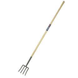 Spear & Jackson 1609CS Forca trascinante per letame con manico lungo da 72 pollici