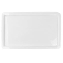 Porcellana trihorse GN 1-1 20 Gastro Norm GN-Piastra 20 mm GN 1/1, Bianco, 53 x 32,5 x 2 cm, Porcellana, Bianco, 1/1