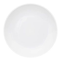 Maträtt 25cm vit färg Five