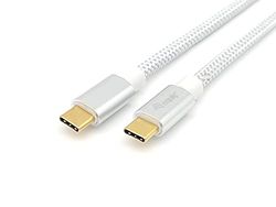 Equip InLine - Cable USB 3.2 C a C (1 m), color blanco