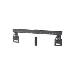 goobay TV-väggfäste för TV från 43 till 100 tum (109 – 254 cm), TV-hållare, max. 75 kg, ultratunn design med 9,5 mm väggavstånd, 70822