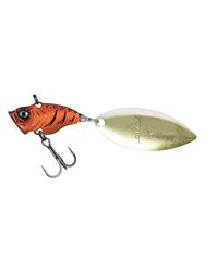 Molix Trago Spin Tail Willow 3/4 oz. col. WCC Red Craw