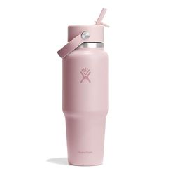 Hydro Flask - Travel Bottle 946 ml (32 OZ) - Bouteille en acier inoxydable isolée avec isolation sous vide TempShield et bouchon Flex paille étanche - Trillium