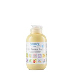 L'AMANDE Lait nettoyant pour bébé et enfant 150 ml – Crème de changement de couche parfumée, hydratante et nutritive – Laisse la peau du corps du bébé douce et veloutée avec calendula et huile d'amande