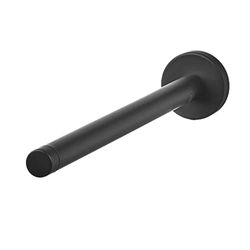 AMARE Toallero telescópico de Lujo | Negro Mate | perforación o Pegado | toallero Extensible | acero Inoxidable | dispensador de Toallas para Lavabo | 29 – 50 cm | para Toallas y Toallas de Invitados