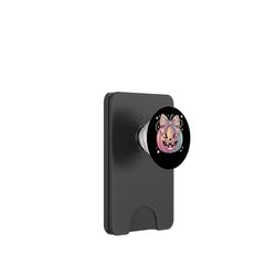 Calabaza pastel con estrellas espeluznantes de arco PopSockets PopWallet para MagSafe