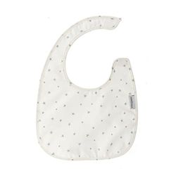 Cambrass - Vierkant slabbetje met pvc-folie en klittenbandsluiting - magie groen 20 x 26 x 1 cm