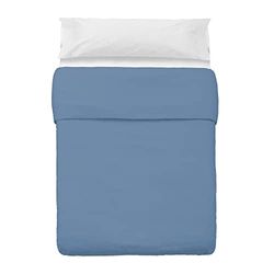 Funda nórdica de algodón/poliéster Azul de Cama 135 clásica para Dormitorio Basic - LOLAhome