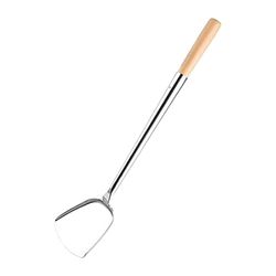 Vogue U031 estilo chino espátula cocina mezclador tornillo, plata