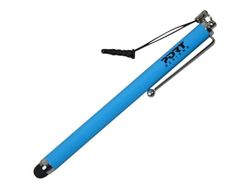 Port Designs Blauwe Tablet Stylus voor Touch Screen iPads/iPhone/Samsung Galaxy Note Tabletten met Riem Hoofdtelefoon Jack voor Eenvoudige Opslag