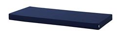 Hoppekids madrass med överdrag, konventionellt skum/bomull 200 x 90 x 12 cm Patriot Blau