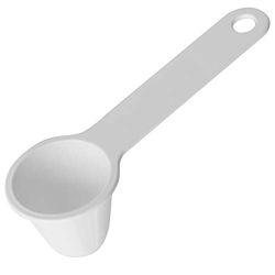 Westmark Cuillère Doseuse à Café, Pour 6 grammes de Café en Poudre, avec Œillet de suspension : 19,1 cm, Acier inoxydable, 15292270, Blanc