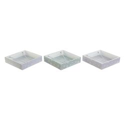 SERVILLETERO MDF METAL 18X18X4 3 SURT.