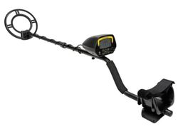Velleman Wykrywacz metali, wodoodporna cewka detekcyjna 25 cm, wyświetlacz LCD, głębokość wyszukiwania 22 cm