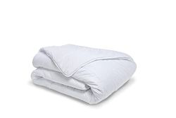 Bleu Câlin Edredão de inverno, extra quente, branco, 200 x 200 cm, KTC