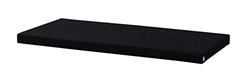 Hoppekids matras met overtrek gewatteerd, koudschuim/katoen 200 x 90 x 9 cm Stretch Limbo zwart