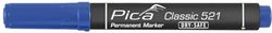 PICA 521/41/SB - Marcador permanente tipo cincel Azul en blíster
