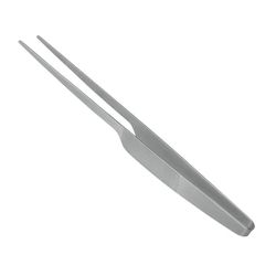 Metaltex 204102 Rôti et Tournant Pincette Acier Inoxydable Argent 20 x 15 x 7 cm
