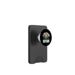I Love Peeing Outside Funny Camping PopSockets PopWallet for MagSafe