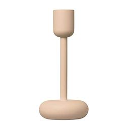 Iittala Candle Holder, Steel, Powder, 183 mm