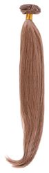 BIFULL Extension 50 cm Lisse Mèches Mod8-22 Blond/Cendre, Noir, Estandar