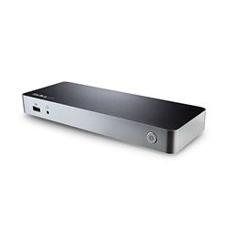 StarTech.com Docking Station USB-C de dois monitores para computador portátil - replicador de portas USBC para Windows MST - com entrega de energia de 60 W