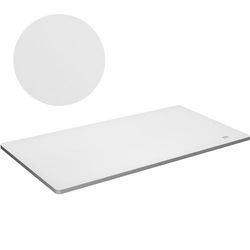 VEVOR Tafelblad, 152,4 x 63,5 x 2,5 cm, draagvermogen van 220 kg, universeel spaanplaatbureau, voor in hoogte verstelbaar, elektrisch sta-bureauframe, rechthoekig aanrecht voor thuis en op kantoor