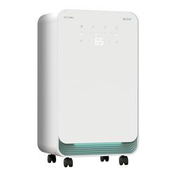 EcoAir DC12 MK3 Dehumidifier | 12L/Day | Bedroom, Living Room Dehumidifier | 24H Timer | Continuous Drainage | Digital Hygrometer Display | Laundry Drying | 2L Water Tank