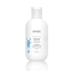 LABORATÓRIOS BABÉ - Shampoo de costra láctea pediátrico de 200 ml, champô para bebé e crianças, Regula produção de sebo e elimina a secagem, champô farmácia para o couro cabeludo de bebés e crianças