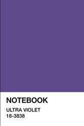 ULTRA VIOLET NOTEBOOK - Color of the Year Edition: Pantone Inspired Composition Notebook 120 pages Journal Notepad 6"x9" Diary Planner